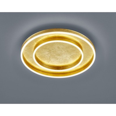 LED Deckenleuchte SONA, IP20, Ø 59.5cm, 2-fach, 60W 2900K 4690lm, dimmbar, Stahl
