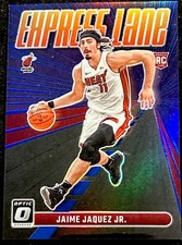 2023-24 Panin Donruss Optic Jaime Jaquez Jr. #20 Blue Prizm Express Lane /85  RC