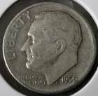 1950 D  ROOSEVELT  10c DIME 90% Silver American Coin #8