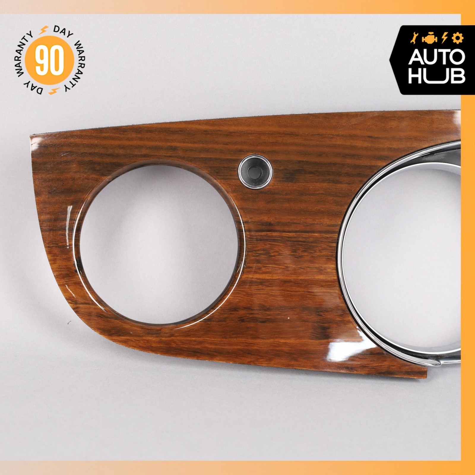12-18 Bentley Continental GT GTC Left Dashboard Dash Trim Bezel Wood OEM 73k