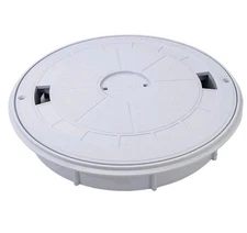 Custom Molded Products CMP 25544-900-000 Round Skimmer Cover and Collar Wh