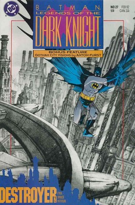 Batman: Legends of the Dark Knight #27 FN; DC | Destroyer 2 - w/Bag+Board