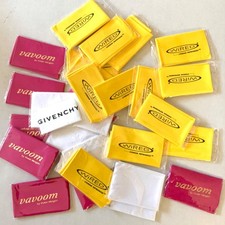 30 Designer Named Sealed Microfiber Cleaning Cloth Glasses Phone Lens Camera