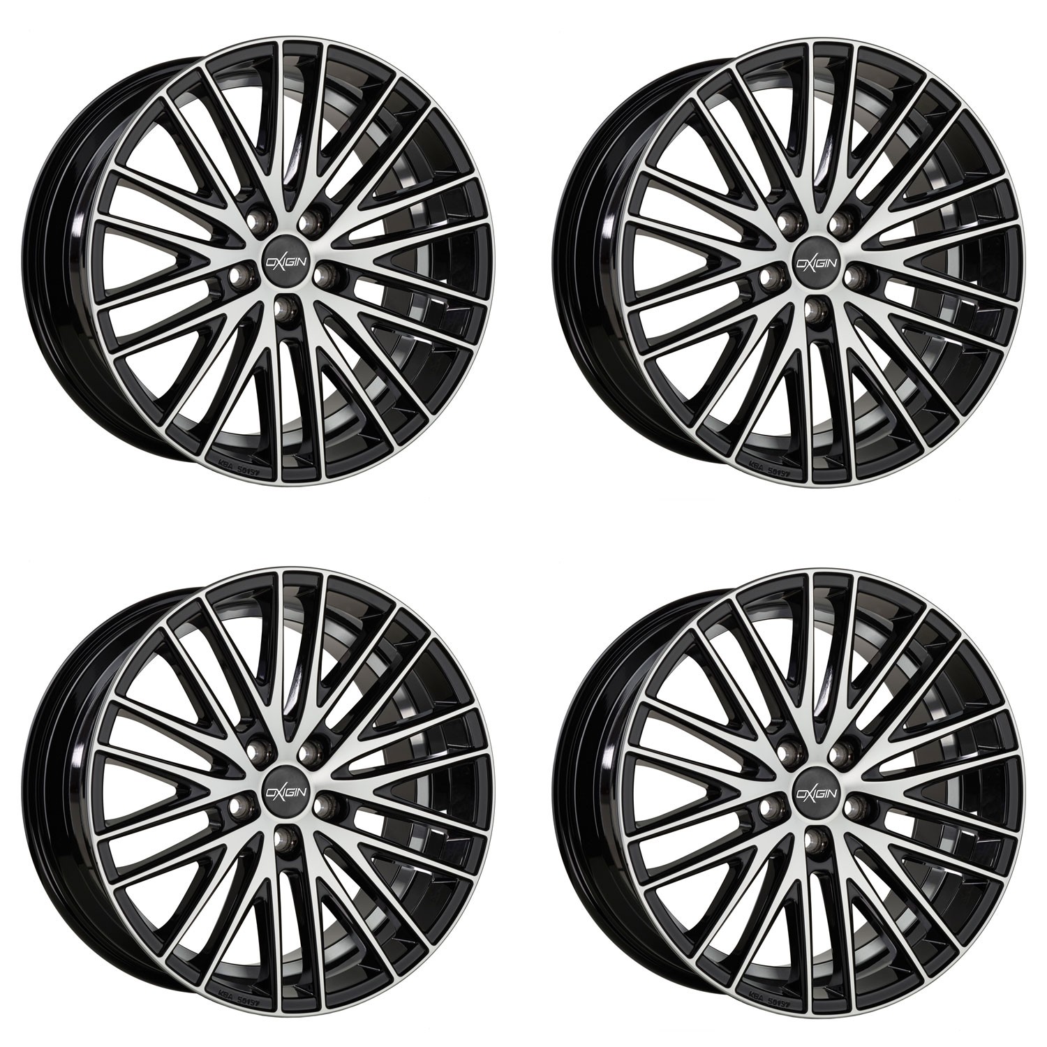 4 Oxigin Wheels 19 Oxspoke 8.5x19 ET45 5x108 SWFP for Toyota Proace