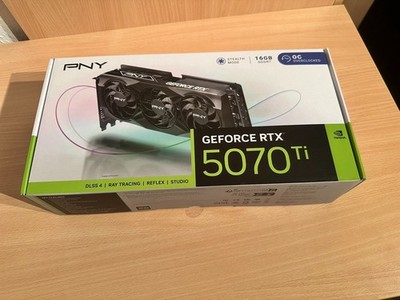 PNY GeForce RTX 5070 Ti OC, Grafikkarte, 5070ti