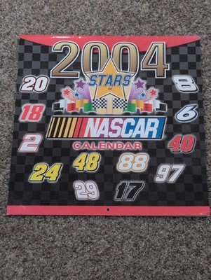 2004 Stars of NASCAR Calendar (#s 2, 6, 8, 17, 18, 20, 24, 29, 40, 48, 88, 97)