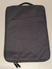 Laptop Sleeve Gray/Black 10 1/2 inches wide by 15 inches long