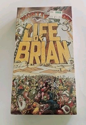 Monty Pythons Life Of Brian VHS SEALED Watermarks Paramount John Cleese VTG 