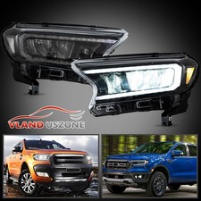 für Ford Ranger T6 2016-2021 VLAND Paar LED-Scheinwerfer mit Begrüßungssequenz