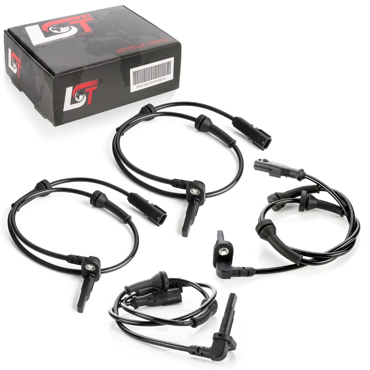4x ABS Sensor Wheel Speed Sensor Front Rear for Vauxhall for Opel Movano B