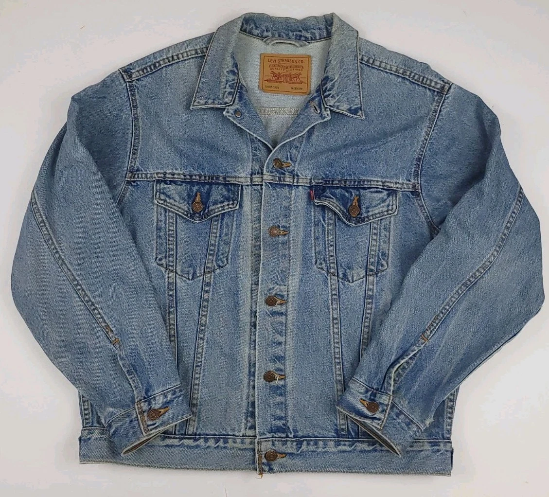 vintage mens levi jean jacket products for sale | eBay