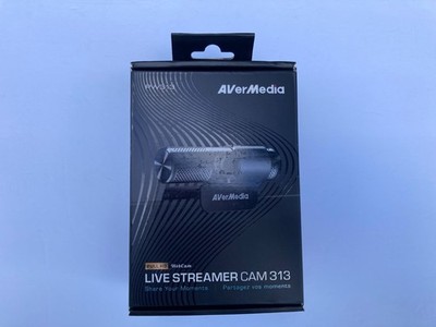 AVerMedia PW313 Live Streamer Cam 313 Full HD 1080p Streaming Webcam