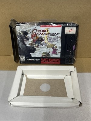 Chrono Trigger Box Only Super Nintendo SNES, 1995) EB Games Sticker