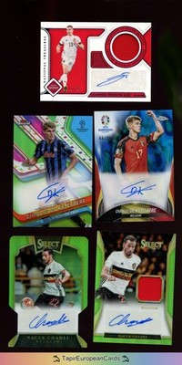 Belgium Belgique Auto Autograph Lot de Ketelaere Dendoncker Panini