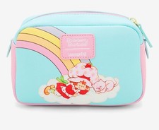 NEW Loungefly Strawberry Shortcake & Friends Rainbow Cosmetic Bag Makeup Travel