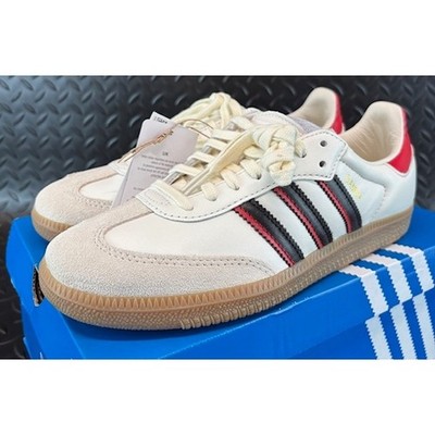 Adidas Samba LT White Black Better Scarlet JQ5124 Mens sneakers size 6