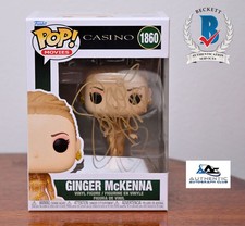 SHARON STONE AUTOGRAPH SIGNED CASINO GINGER MCKENNA FUNKO POP BECKETT BAS