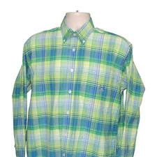 Cinch Supreme Cotton Multicolor Long Sleeve Men's Western Shirt XL Excellent !