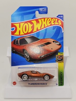 Hot Wheels 71 LAMBORGHINI MIURA SV STH Super Treasure Hunt 