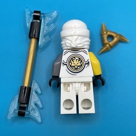 Lego Ninjago Zane Tournament Robe RARE Minifigure 853544 EUC