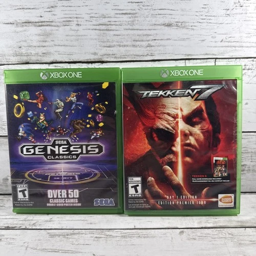 Xbox One Game Lot Sega Genesis Classics Tekken 7 Fighting Arcade Games
