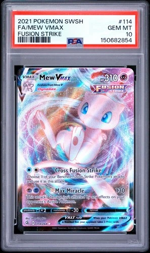 Fusion Strike Mew VMAX 2021 Fusion Strike Mew VMAX
