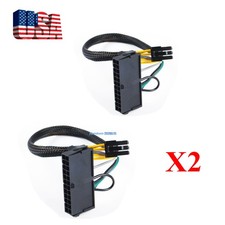 24Pin to 6Pin ATX PSU Main Cord Power Adapter Cable For Dell 7050 3040 3050 3060