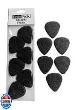 Ukulele Picks, BoloPick 12 Pack Original Recipe Black Felt Uke Pi