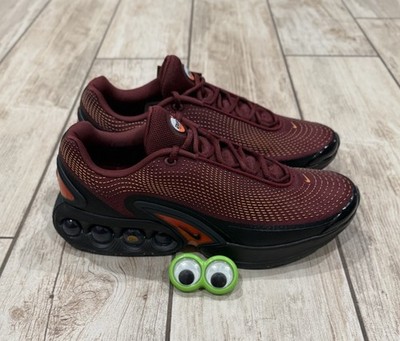 Nike Air Max DN Dark Team Red Black Gold Lifestyle NEW Shoes Men's Size 12.5