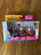 2025 Hot Wheels Racer Verse BARBIE 3 Pack Renee Barbie Malibu  Blissa NEW