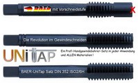 Handgewindebohrer Set Baer Gewindebohrer M5 Satz Unitap Bohrer Gewindeschneider