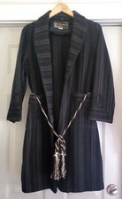 Rare Vintage 1940's 4 Seasons The London Look Wool Smoking Robe