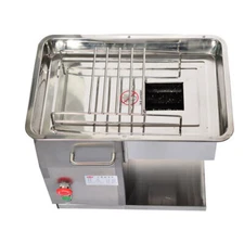 Stainless Steel Meat Slicer Desktop Meat Cutter Super Hard Knife Set 220V