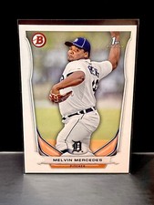 2014 Topps 1st Bowman Melvin Mercedes #BP68 - Detroit Tigers