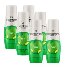 Set of syrups for carbonator SODASTREAM Lemon Lime concentrate 6 x 440 ml