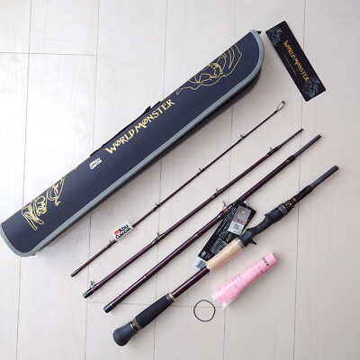 Abu Garcia WORLD MONSTER WMSC-734H Heavy 7.3ft Monster Fishing Baitcasting Rod | eBay Abu Garcia WORLD MONSTER WMSC-734H Heavy 7.3ft Monster Fishing Baitcasting Rod | eBay
