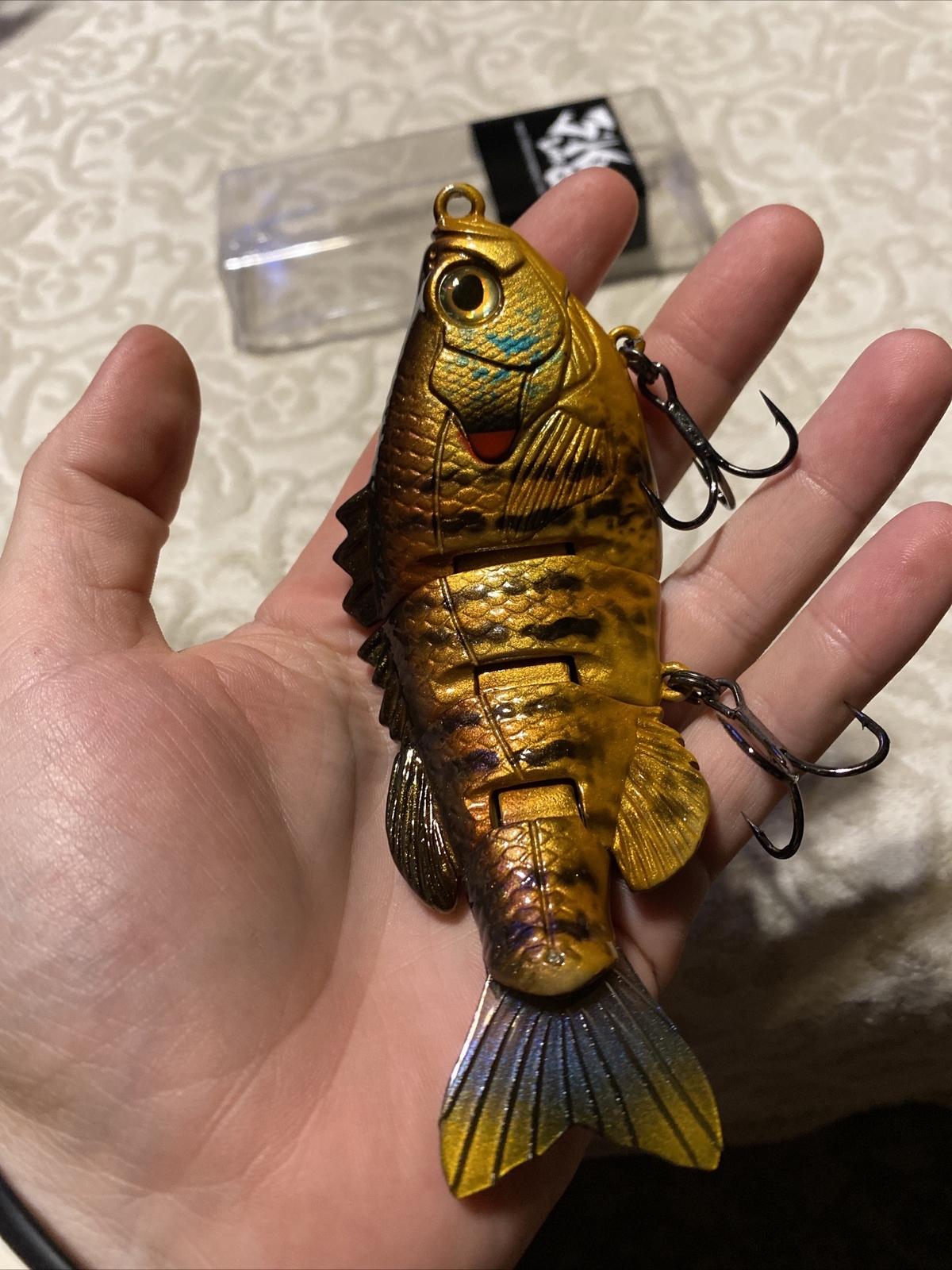 3:16 Lure Company 5” Freestyle Bluegill Swimbait-Floating BaitWorks Custom Color - Image 2