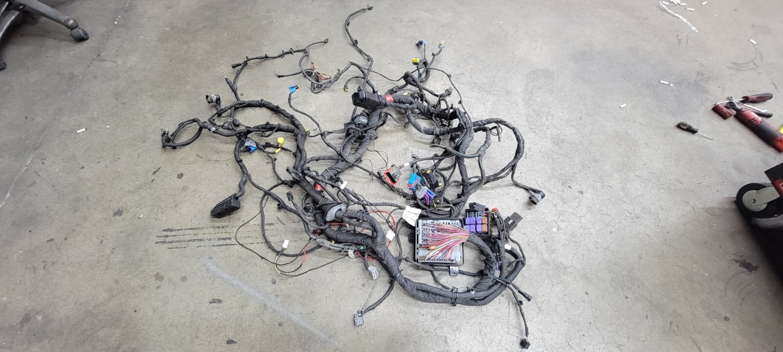 FERRARI 458 ITALIA FRONT WIRING HARNESS OEM 264799 HAS CUTS