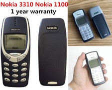 Nokia 3310 1100 2G GSM 900/1800 sbloccato telefono classico originale 1 anno GARANZIA