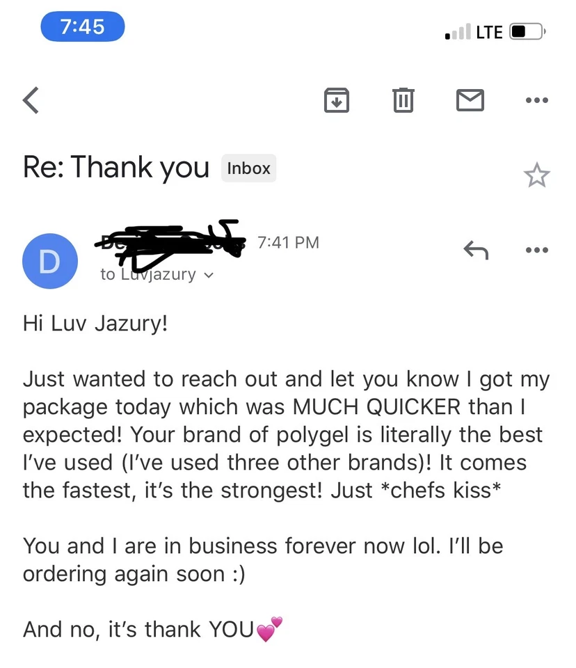 Полигелевый цвет черный нейл-арт принадлежности - Изображение 2 из 4