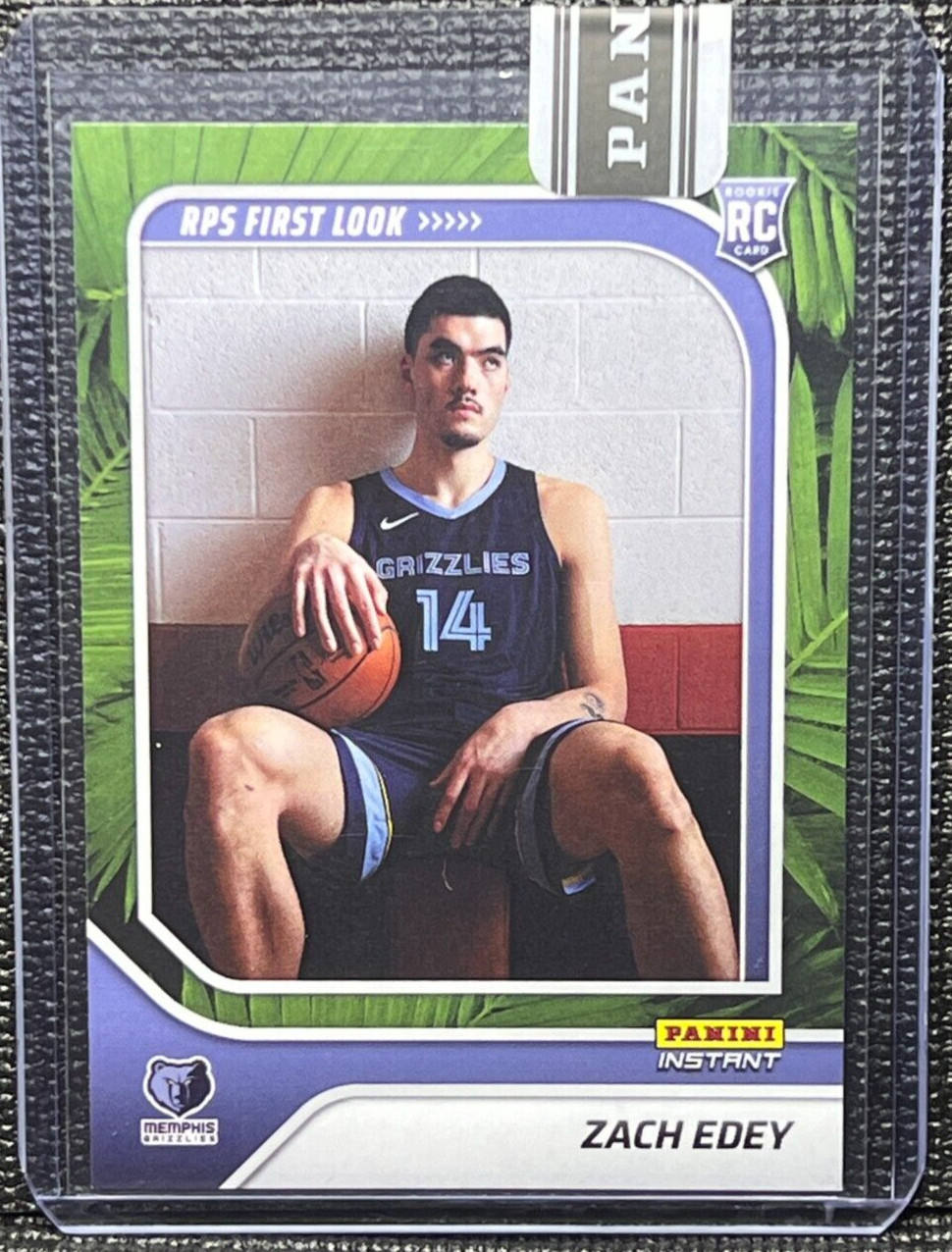 🏀 Zach Edey - Jungle 18/25 - 2024-25 Panini Instant NBA RPS First Look #9 - RC
