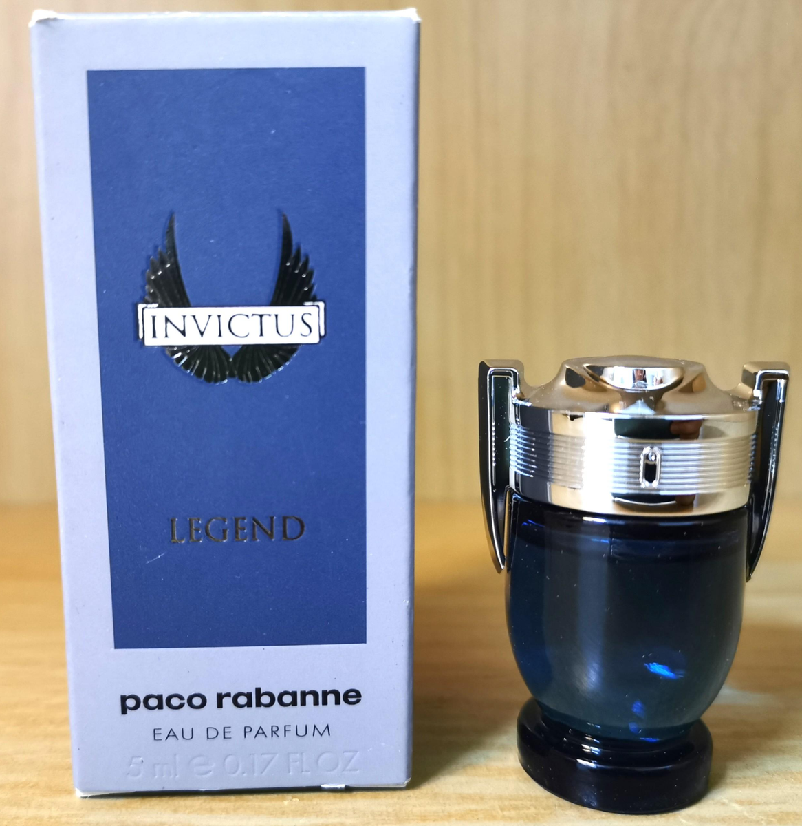 Men Paco Rabanne Invictus Legend 5ml Edt Splash Mini New In