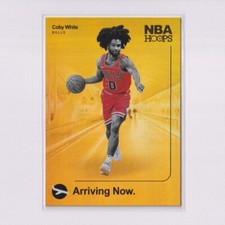 2019-20 Panini NBA Hoops Arriving Now Holo Gold #16 Coby White RC Rookie