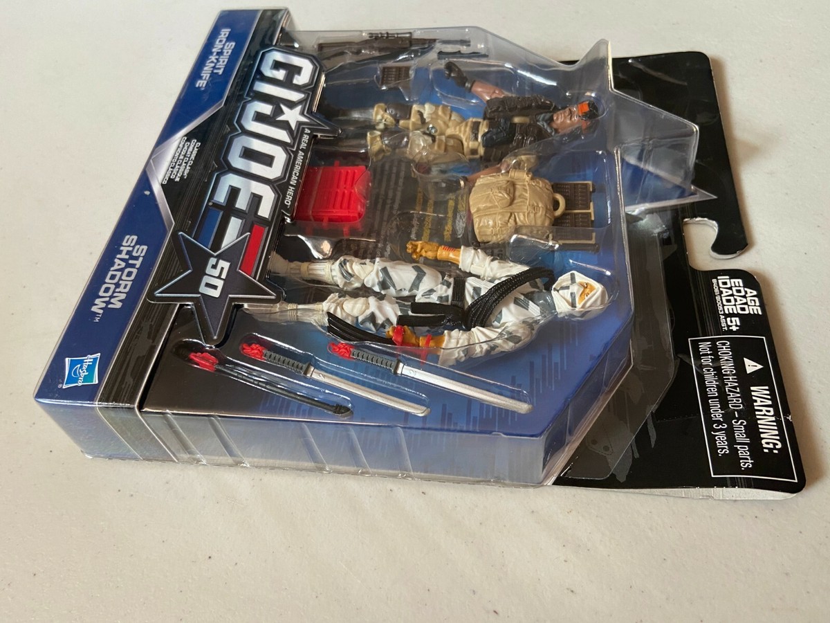 GI Joe 50th Anniversary Classic Clash Spirit Iron Knife & Storm