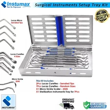 Dental Surgical Instruments Set for Micro Periodontal Surgery Setup INSTUMAX®