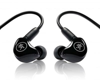 #ad Mackie MP 120 Single Dynamic Driver Professional In Ear Monitors Carry Case $99.99