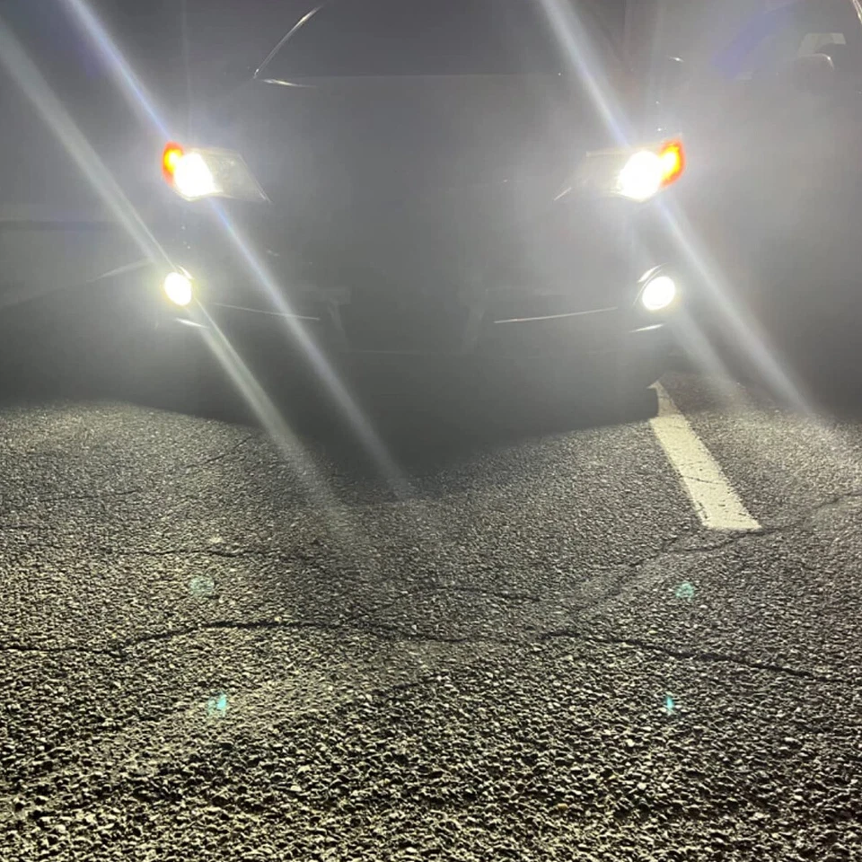 9005+H11+H10 6500K farol de LED branco feixe alto baixo kit de lâmpadas de neblina CSP 6x - Imagem 2 de 4