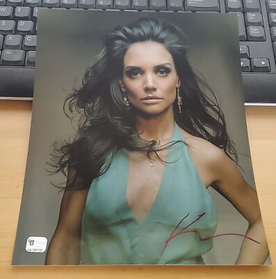 KATIE HOLMES 8X10 SIGNED AUTOGRAPHED AUTO PHOTO GAI/DNA
