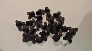 Disney Trading Pins-Disney's Rubber Mickey Head Pin Back-Qty.25