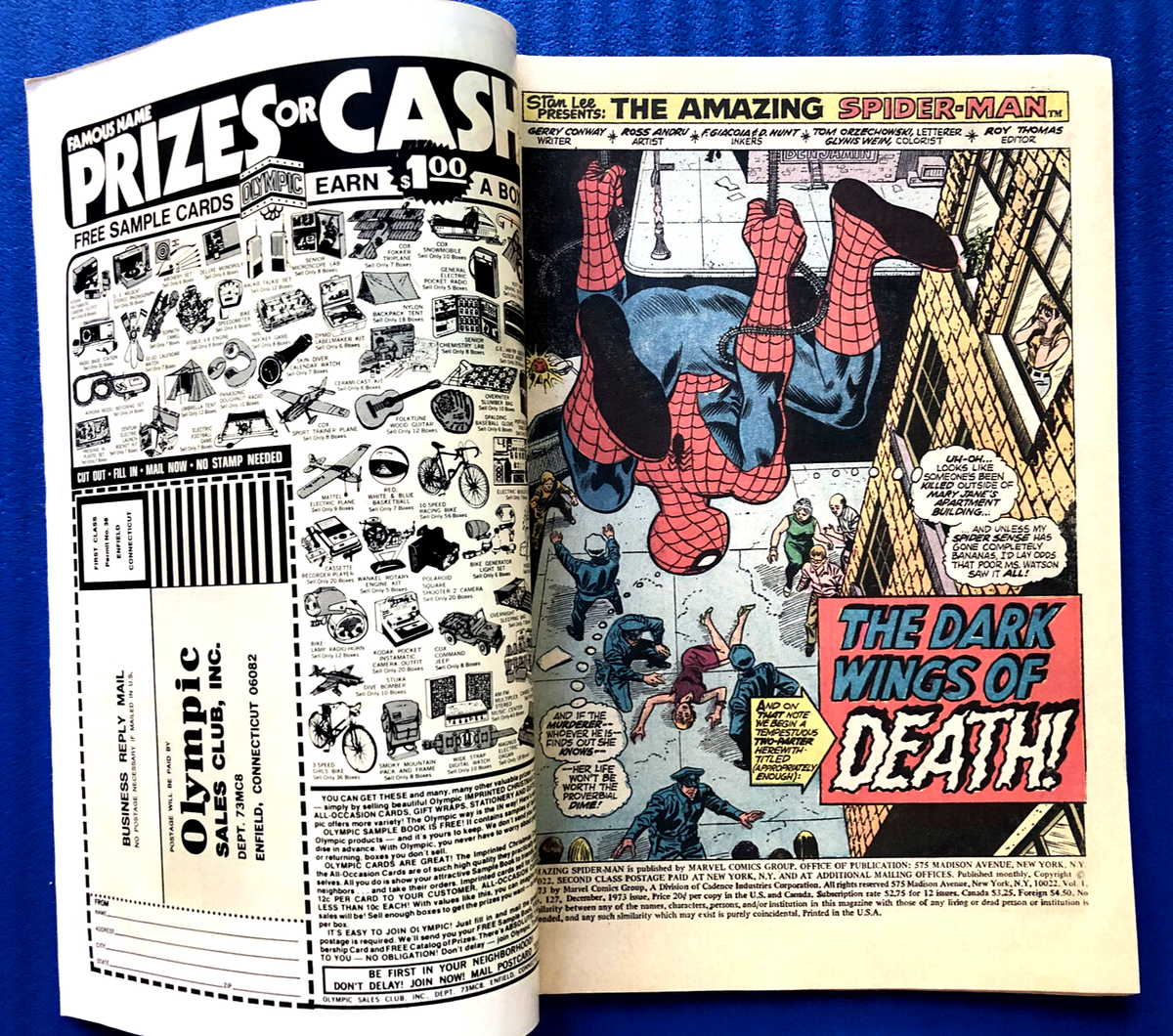 洋書 Amazing Spider-Man #127 1973 Vulture AMAZING SPIDERMAN ISSUE 127 - 1973 - THE VULTURE | eBay